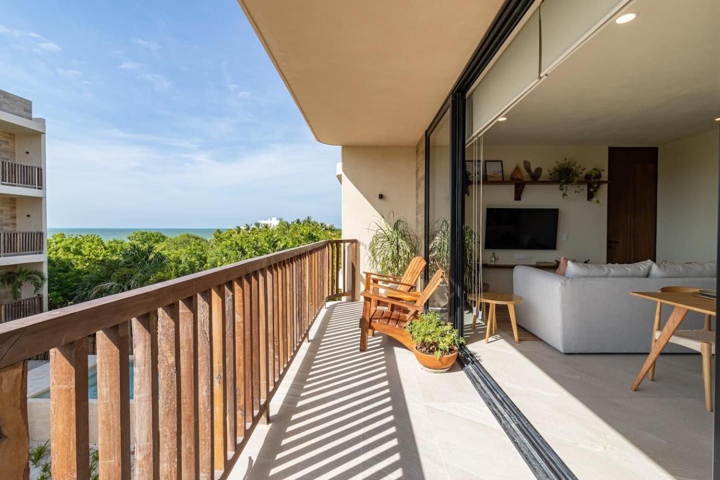 Hermoso Departamento Con Vista Al Mar Isla Holbox Екстериор снимка