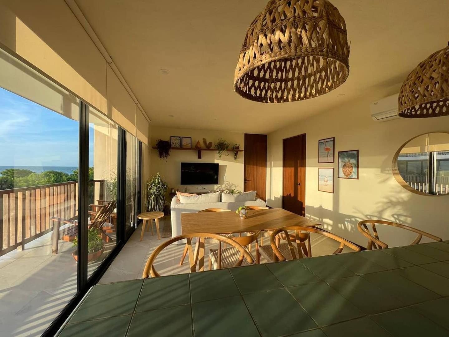 Hermoso Departamento Con Vista Al Mar Isla Holbox Екстериор снимка